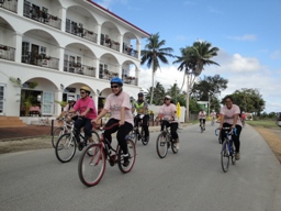 Pasikala - Riding along Vuna Road outside Little Italy