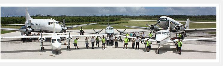 Chathams Pacific Convair 580 50 Seat Aircraft