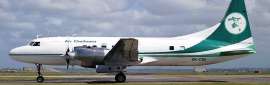 Convair 580 is a classic aircraft servicng Togatapu, Vava'u & Ha'apa in the Kingdom Of Tonga