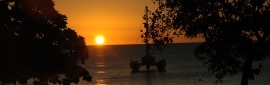 Sunset Foa Island - Ha'apai, Tonga